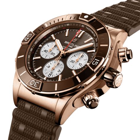 breitling super chronomat b01 44 rose gold